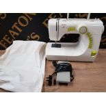 MODERN TOYOTA SEWING MACHINE WITH FOOT PEDAL