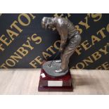 HOMESERVE GOLFER OF THE YEAR MANCHESTER TROPHY