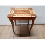 RUSSIAN ITALIANATE STYLE SEWING TABLE