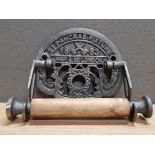 CAST METAL ST PANCRAS FIXTURE TOILET ROLL HOLDER