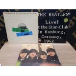 3 X THE BEATLES LPS THE BEATLES AT THE HOLLYWOOD BOWL, BEATLES FOR SALE AND LIVE AT THE STAR CLUB