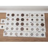 RANGE OF 42 JAPANESE COINS ALL IN PROTECTORS