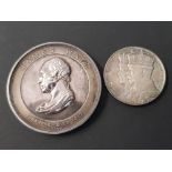 JAMES WATT SILVER BOXED MEDAL AND 1935 SILVER JUBILEE BOXED MEDAL