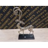 ARTISTIC SCULPTURE OF A STAG 1.2M