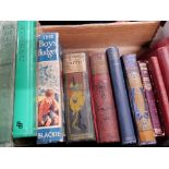 BOX CONTAINING 11 VINTAGE BOOKS, THE BOYS BUDGET, OUR AIR FORCE ETC