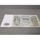 UNCIRCULATED RUSSIAN BANK NOTE OF 500 RUBLES KONSHIN 1909-1912