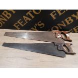 2 VINTAGE SAWS ONE FROM THE CANADIAN DISSTON COLLECTION