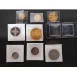1911 PROOF LONG SET, GOLD FIVE POUNDS TO HALF SOVEREIGN AND SILVER HALF CROWN TO MAUNDY, 12 COINS IN