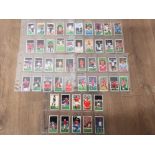 50 VERY NICE CONDITIONED CIGARETTE TRADE CARDS FOOTBALL 1981-82 BY BARRATT