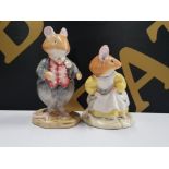 2 ROYAL DOULTON FIGURES FROM THE BRAMLEY HEDGE COLLECTION TO INCLUDE DUSTY DOGWOOD AND CATKIN