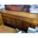 LARGE TEAK SIDEBOARD