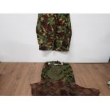 COLLECTION OF MILITARY CLOTHING INC HAT PANTS TOP ETC