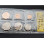 BANK OF IRELAND DECIMAL COIN SET 1971 STILL SEALED IN ORIGINAL PACKET