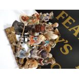 A LOT OF ASSORTED ANIMAL ORNAMENTS INF HERIDITIES BRONZED FIGURE WEST GERMAN GOEBEL FIGURES ETC