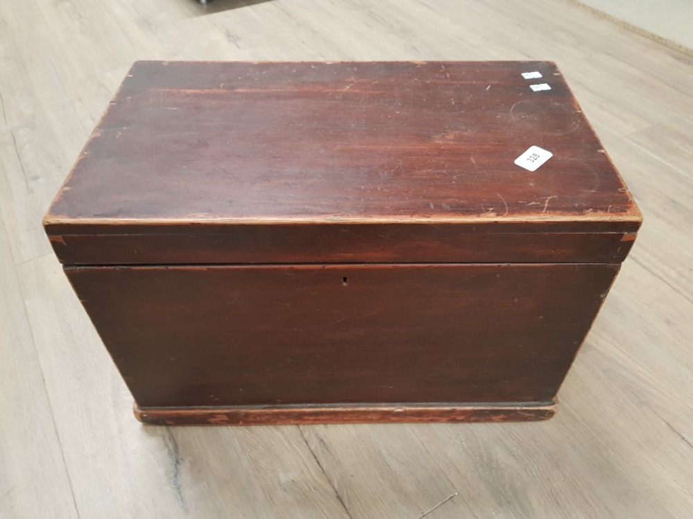 WOODEN CHEST 52CMS X 33CMS X 30CMS