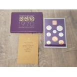 UK ROYAL MINT 1970 PROOF SET OF 8 COINS IN CASE OF ISSUE WITH CERTIFICATE