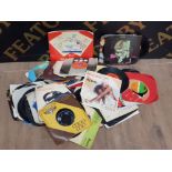LOT OF 45S RECORDS INCLUDES DIANA ROSS STRING AND PAUL MCCARTNEY