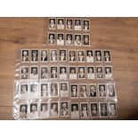 OGDENS 1926 COMPLETE SET OF 50 CIGARETTE CARDS, CRICKET THEMED IN NICE CONDITION