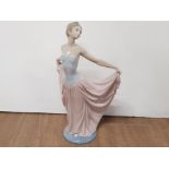 LLADRO FIGURE 5050 DANCER WOMAN FIGURINE