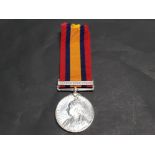 SOUTH AFRICA QUEEN VICTORIA GENUINE MEDAL WITH ORANGE FREE STATE BAR