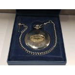 A DALVEY POCKET WATCH IN ORIGINAL BOX 03344