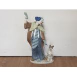 NAO BY LLADRO FIGURE 1098 CLOWN WITH DOG