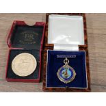 STERLING SILVER BIRMINGHAM HALLMARKED PAST PRESIDENTS ROLLED GOLD RETAIL NEWS AGENT AND