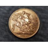 22CT GOLD 1912 FULL SOVEREIGN COIN