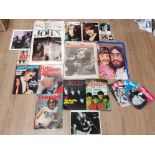 A LOT CONTAINING THE BEATLES AND JOHN LENNON EPHEMERA