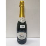 75CL BOTTLE OF CAVA DEMI SEC CHAMPAGNE