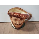 ROYAL DOULTON SIR FRANCIS DRAKE CHARACTER JUG 14CM