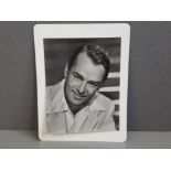 ALAN LADD 1913-64 AMERICAN ACTOR, FAMOUS FOR WESTERNS SUCH AS SHAME, SIGNED 7X9 PHOTOGRAPH, SCARCE