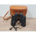 AS NEW ZENITH 10X50 BINOCULARS IN ORIGINAL CARRY CASE