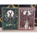 2 BOOKS FROM THE FOLIO SOCIETY INCLUDES THE EAGLE OF THE NINTH AND THE LANTERN BEARERS BOTH