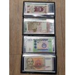 40 WORLDWIDE UNCIRCULATED BANKNOTES