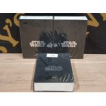 3 BOXED STAR WARS REY 50ML BOTTLES OF PERFUME