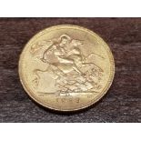 A 22CT GOLD FULL SOVEREIGN 1929 SOUTH AFRICA