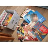 LARGE LOT OF LP RECORDS INCLUDES CLIFF RICHARD AND TOP OF THE POPS