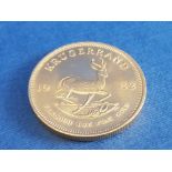 GOLD 1OZ COIN 1982 SOUTH AFRICA KRUGERRAND