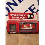 CORGI STARSKY AND HUTCH DIE CAST VEHICLE WITH HUTCH FIGURES STILL BOXED