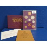 COINS GREAT BRITAIN AND NORTHERN IRELAND 1970 COIN SET IN ORIGINAL CASE WITH CERTIFICATE