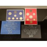 4 ROYAL MINT PROOF SETS UK 1977 (INCLUDING CROWN) 1979 1981 AND 1982