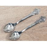 2 ROLEX TABLE SPOONS, BUCHERER OF SWITZERLAND INTERLAKEN AND ST. MORITZ