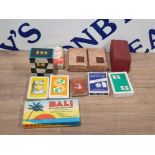 A LOT CONTAINING PLAYING CARDS SUCH AS BALI L G SLOANS ETC