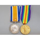 WWI 1914 TO 1918 BRITISH WAR MEDAL AND THE GREAT WAR FOR CIVILISATION 1914-1919 MEDAL, AWARDED TO