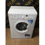 INDESIT 6KG WASHING MACHINE 16INCH BY 23.5INCH BY 33INCH