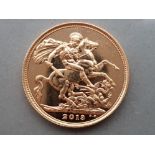 22CT GOLD 2013 FULL SOVEREIGN COIN