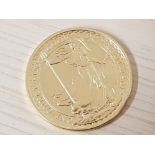 ROYAL MINT UK 22CT GOLD BRITANNIA ONE OUNCE COIN