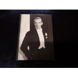 FRED ASTAIRE 1899-1987 AMERICAN ACTOR AND DANCER SIGNED POSTCARD