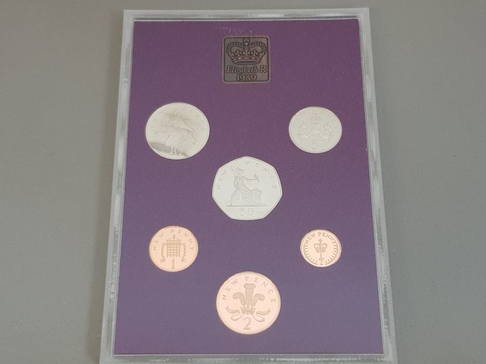 ROYAL MINT THE COINAGE OF GREAT BRITAIN AND NORTHERN IRELAND PROOF SET OF 6 COINS, IN ORIGINAL